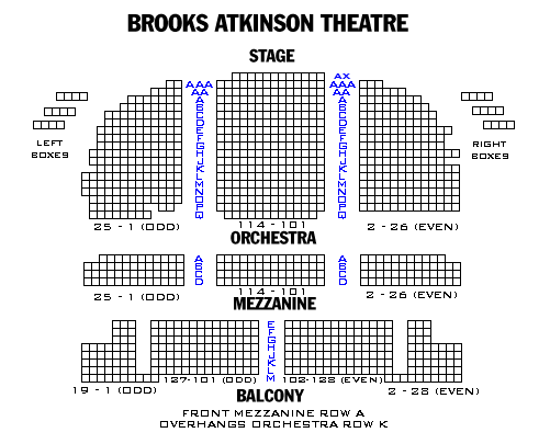 Brooks Atkinson Theatre Playbill