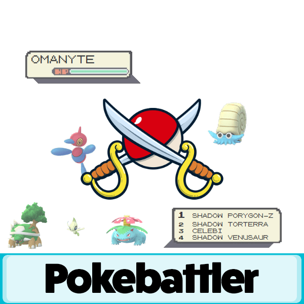 Omanyte Counters Pokemon GO Pokebattler