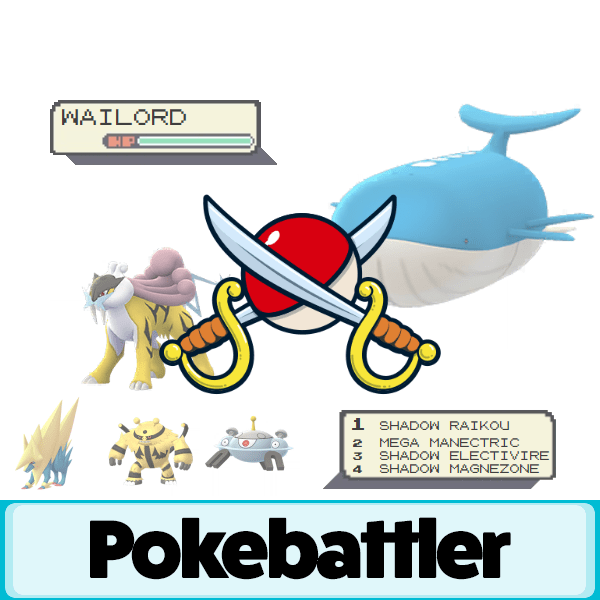 Wailord Counters Pokemon GO Pokebattler