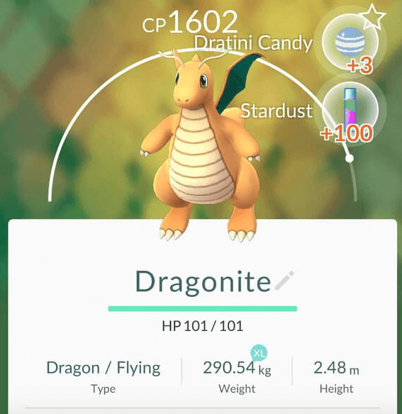Best Moveset for Dragonite in Pokémon GO