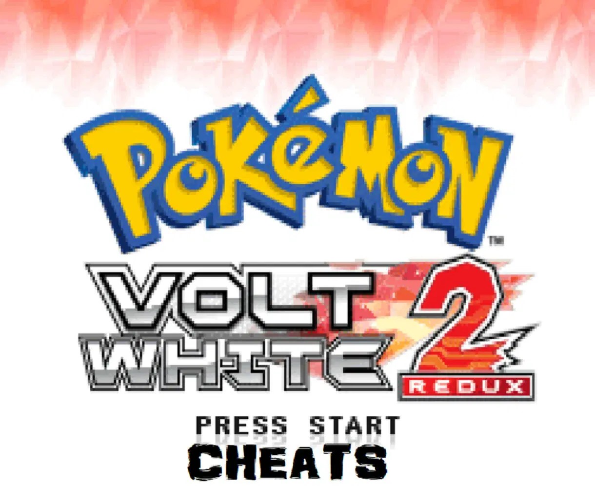 Pokemon Volt White 2 Redux Cheats PokemonCoders
