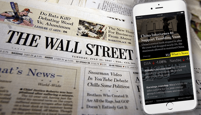 Wall Street Journal debuts its 'What's News' app POLITICO Media