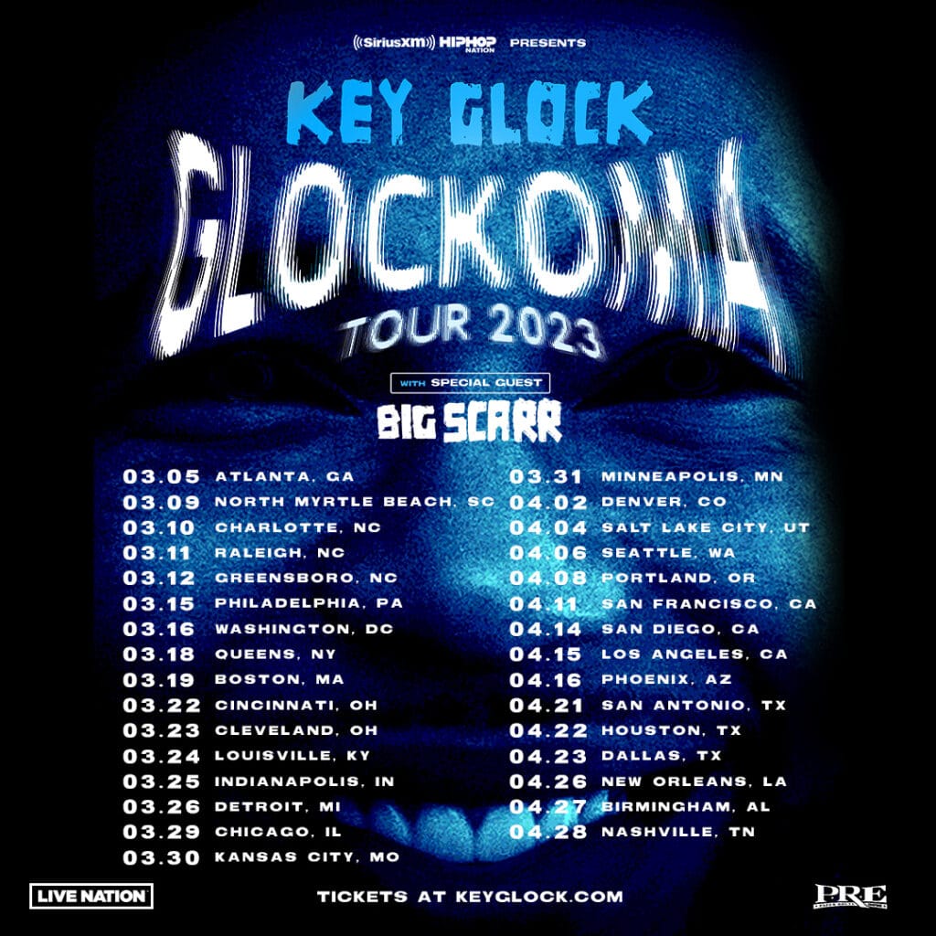 Key Glock Announces 2023 'Glockoma Tour' Pollstar News