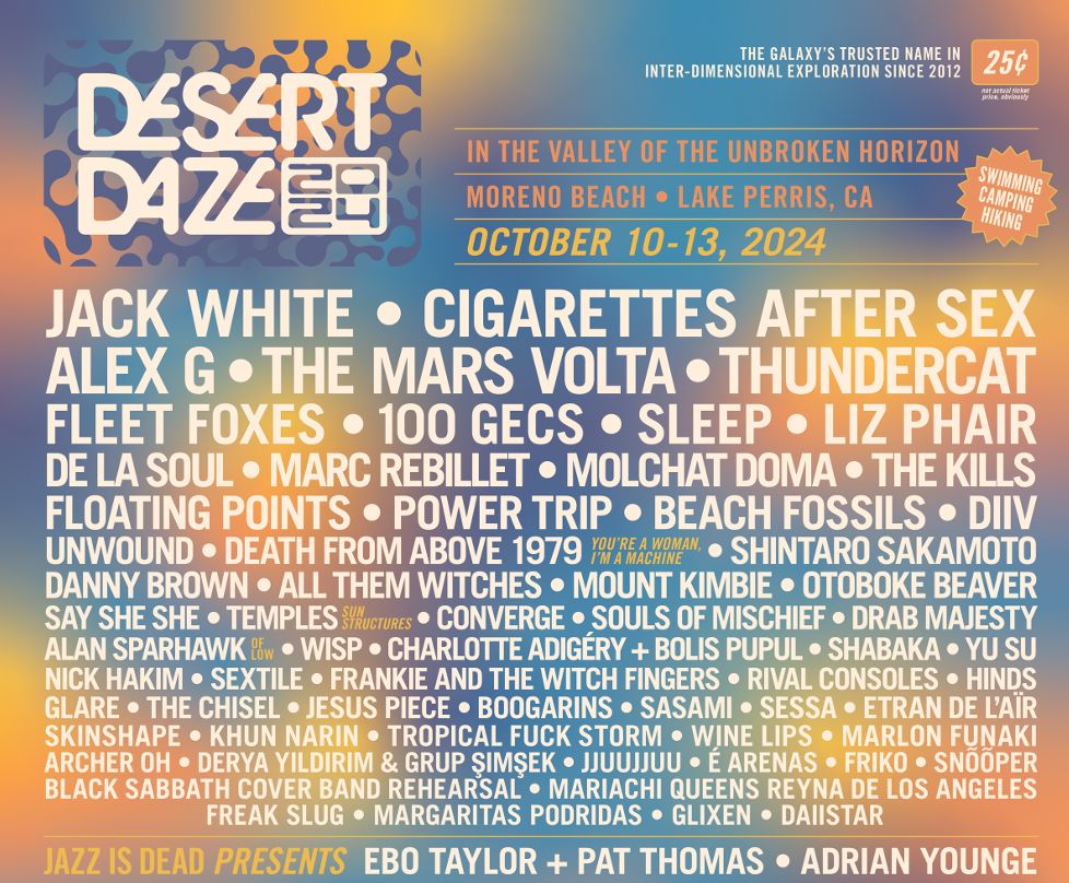 Eclectic Desert Daze Fest Returns With Jack White, The Mars Volta, Liz