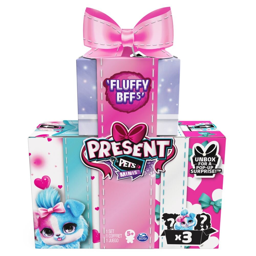 PRESENT PETS MAZLIVÍ MINI PLYŠÁCI TROJBALENÍ Pompo.cz Hračky online