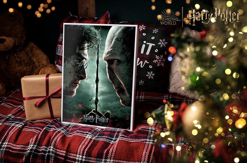 Wall Art Print Harry Potter Deathly Hallows Gifts & Merchandise