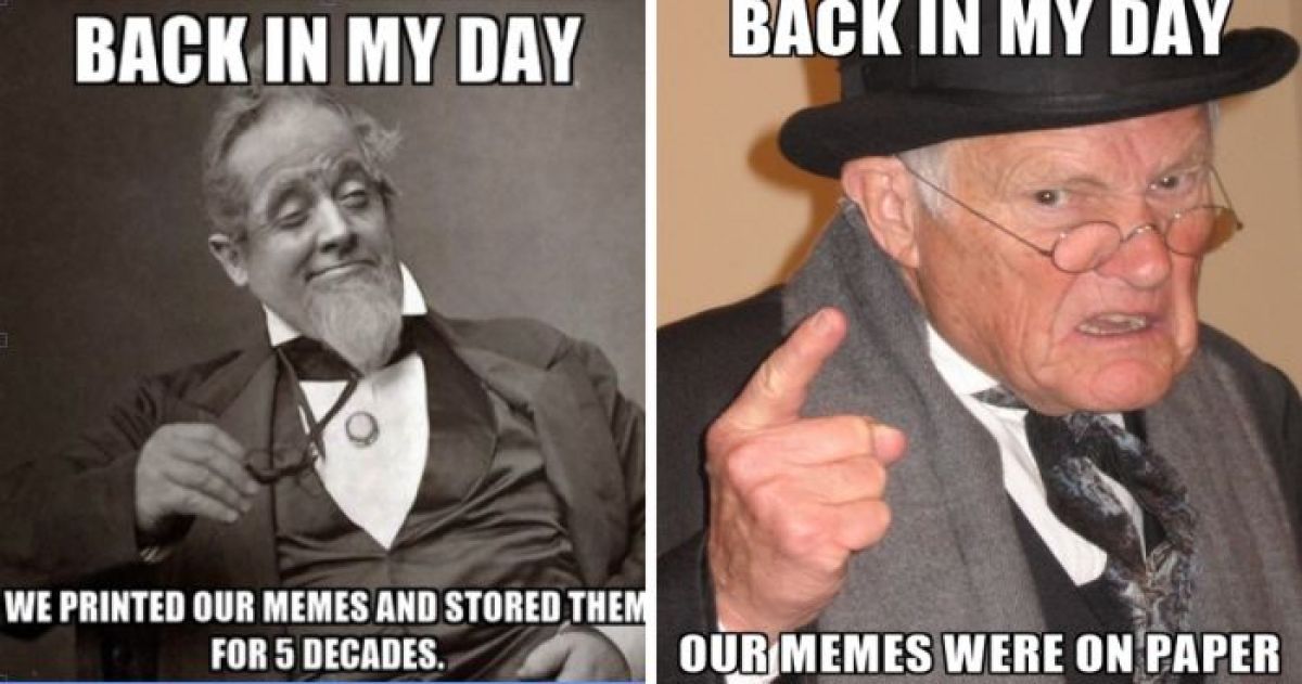 Now We Can All See What Memes Were Like Before The Existed
