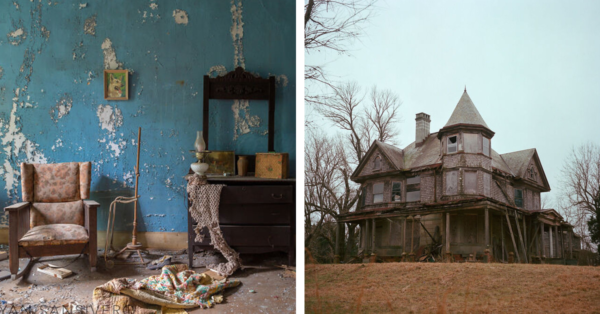 Bryan Sansivero Photographs The Haunting Beauty Of Abandoned Houses