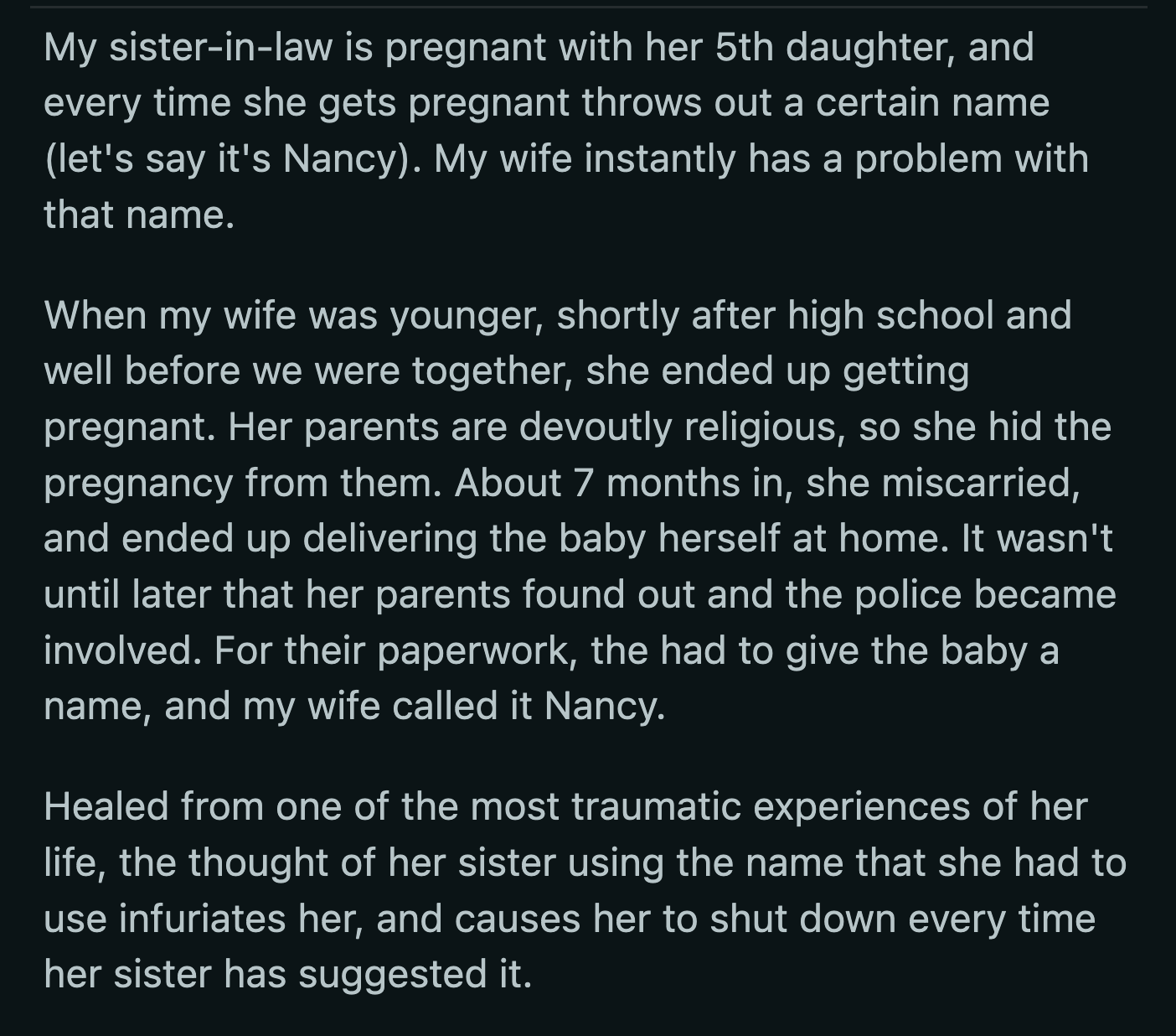 Woman Gave Birth to Stillborn Infant Alone, at Home, and in Secret as a