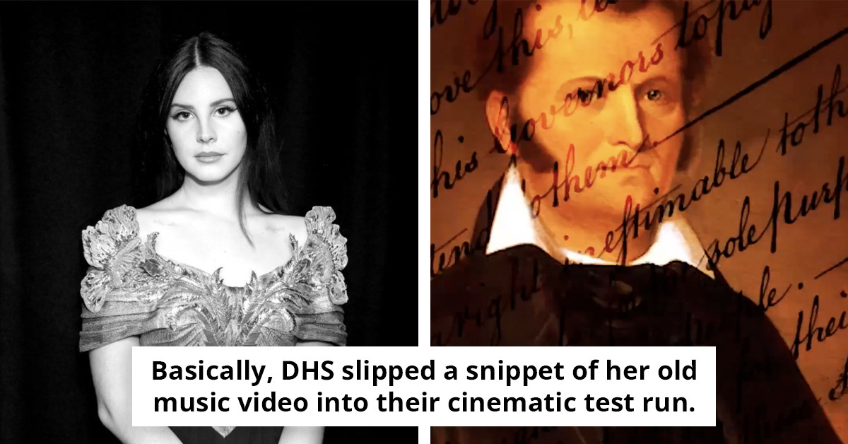Lana Del Rey Winks In DHS Video, Social Media Detectives Lose It