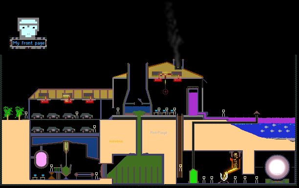 destroyable nuclear plant by Qbix
