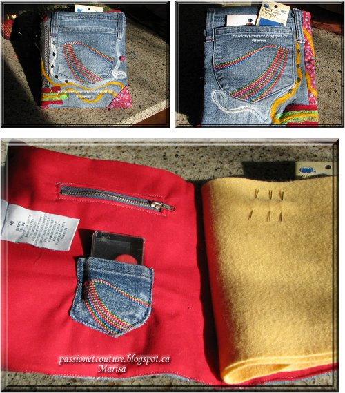Denim Needle Case