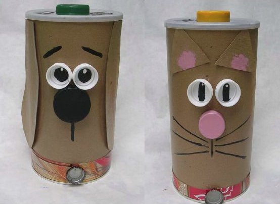 Recycled Treat Containers