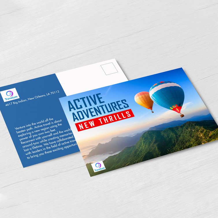 Standard Postcard Printing Online Buy Custom Standard Postcards