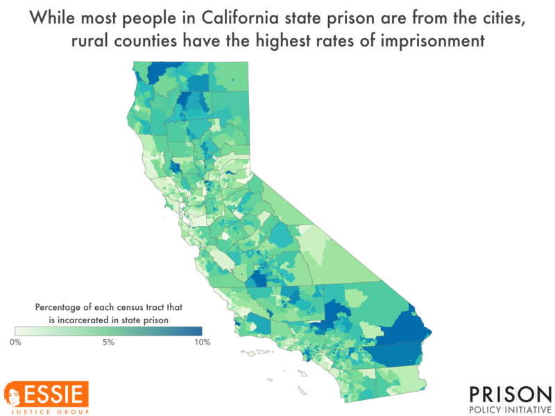 Map Of California State Prisons