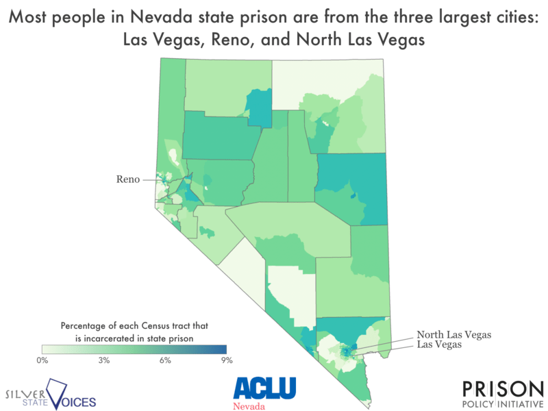 New data reveals where people in Nevada prisons come from Prison