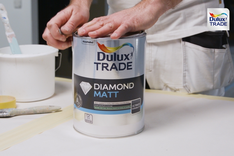 PB charts the development of Dulux Trade Diamond Matt Professional