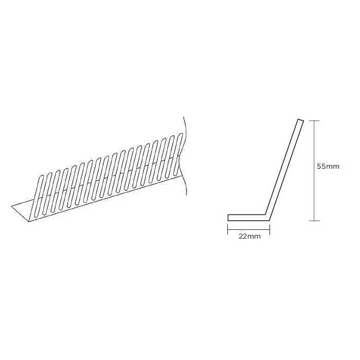 Timloc Eaves Comb Filler Box of 50 Roofing Superstore®