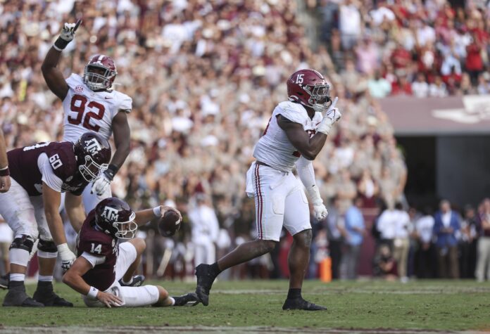 Dallas Turner Draft Profile Alabama, EDGE Scouting Report