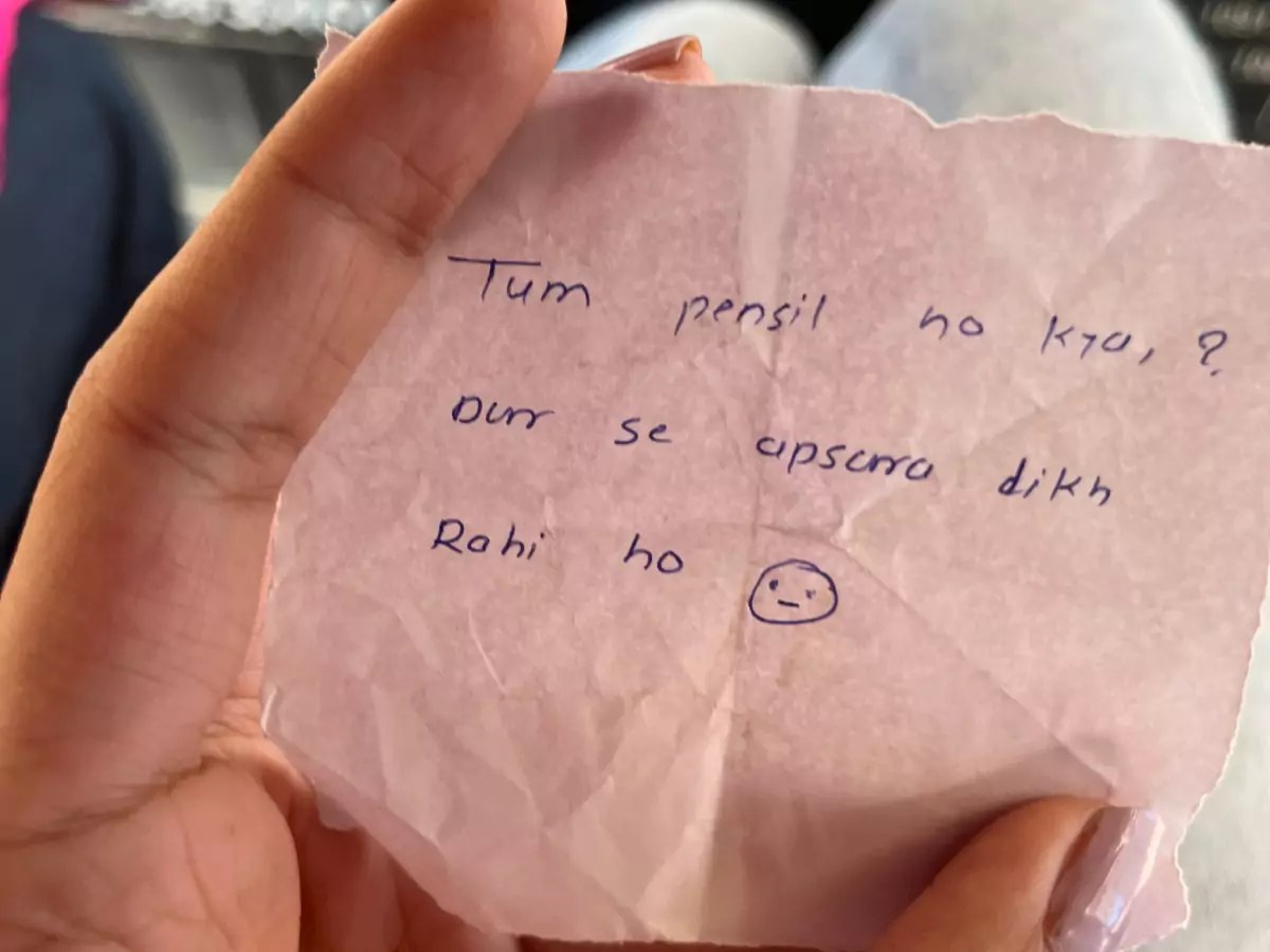 Pune man's charming pencil pickup line delights the