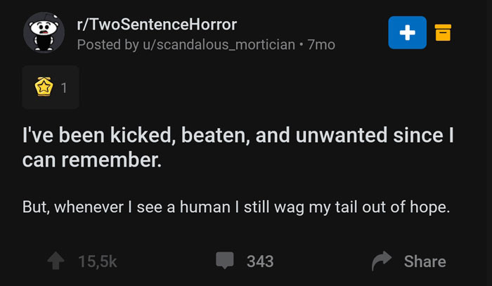 30 Absolutely Frightening TwoSentence Horror Stories