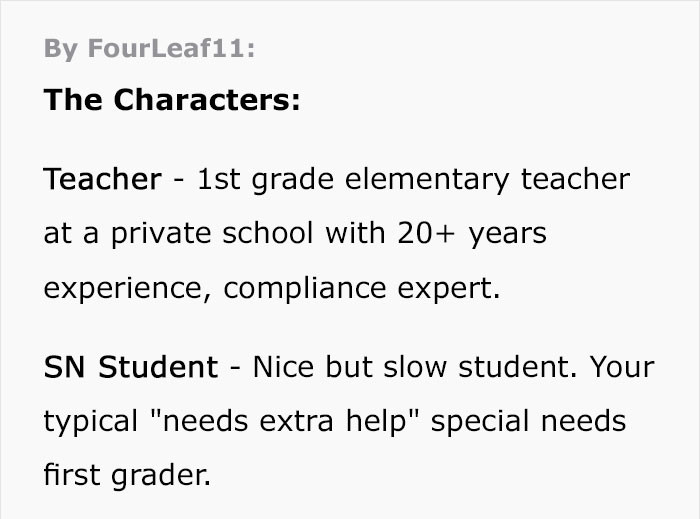 Teacher Outsmarts Overbearing Mother With PhD