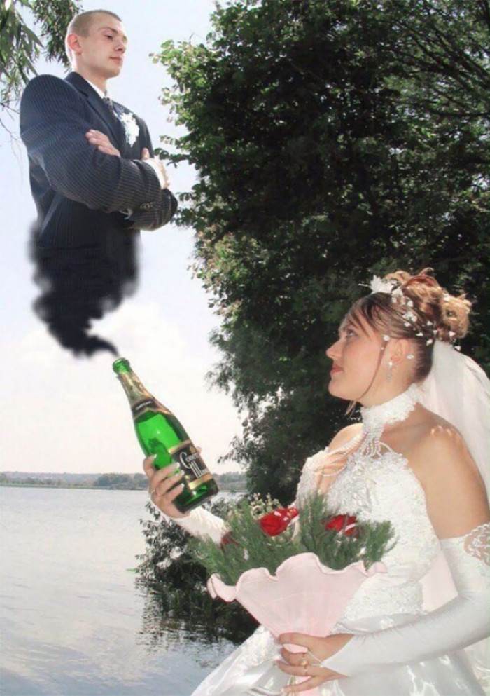 NonTraditional Russian Wedding Photos That Are Incredibly Weird