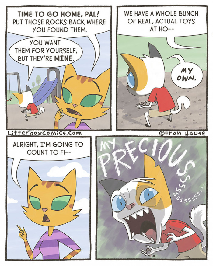 Cat Lover and Mom Of Two Makes Totally Relatable Comics That Are Super