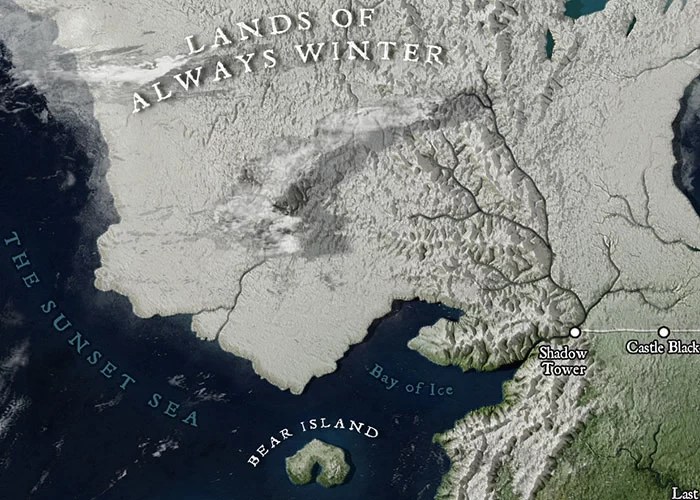 Someone Created a HighResolution Map Of Westeros That Shares an