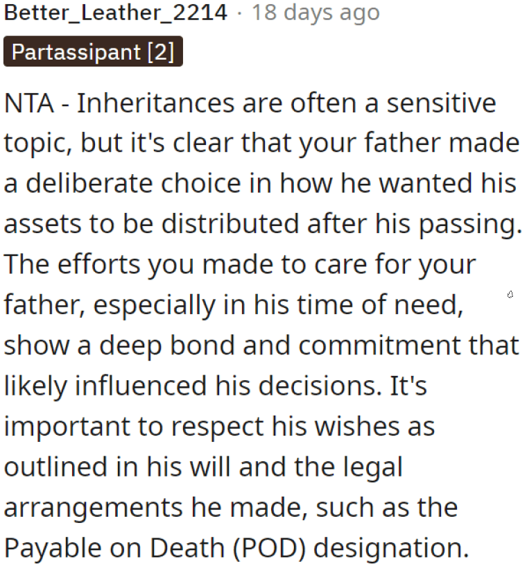 Siblings Challenge Middle Daughter's Inheritance Rights After She Was Declared The Sole