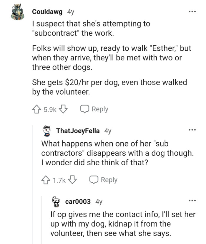 Woman Gets Dragged Through Filth For Charging To Walk Other People's