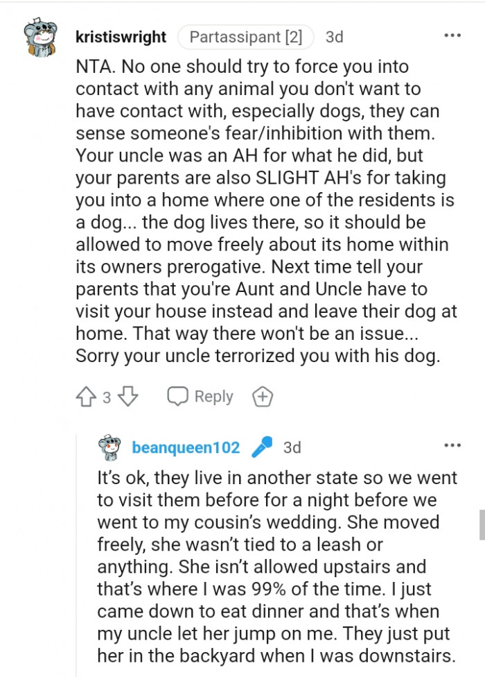 Moment When Redditor, Who Is Absolutely Terrified Of Dogs, Refuses To