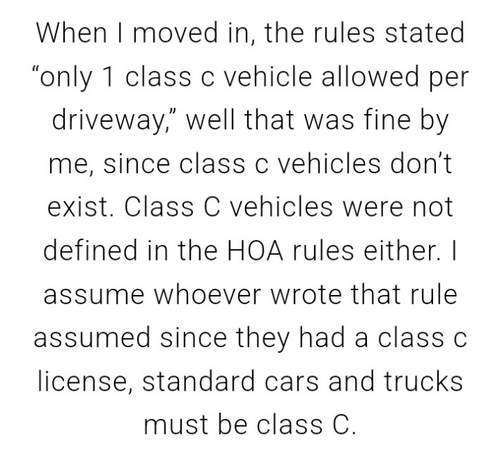 Homeowner Complies Maliciously With HOA Restrictions On The Limited