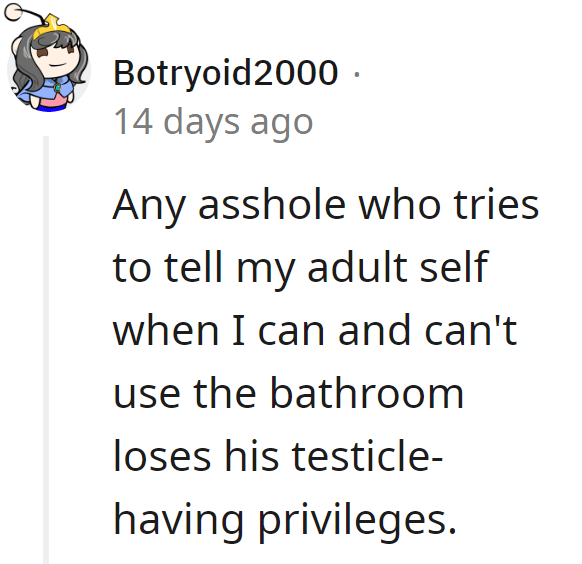 Twitter Guy Sparks Outrage Online For Establishing "Bathroom Schedule