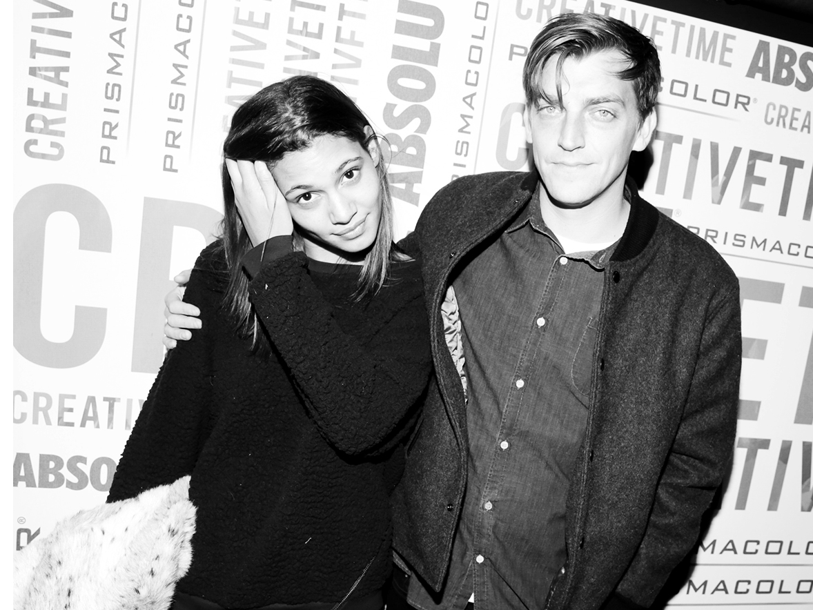 Creative Time Fall Ball at Output, Brooklyn purple NIGHT