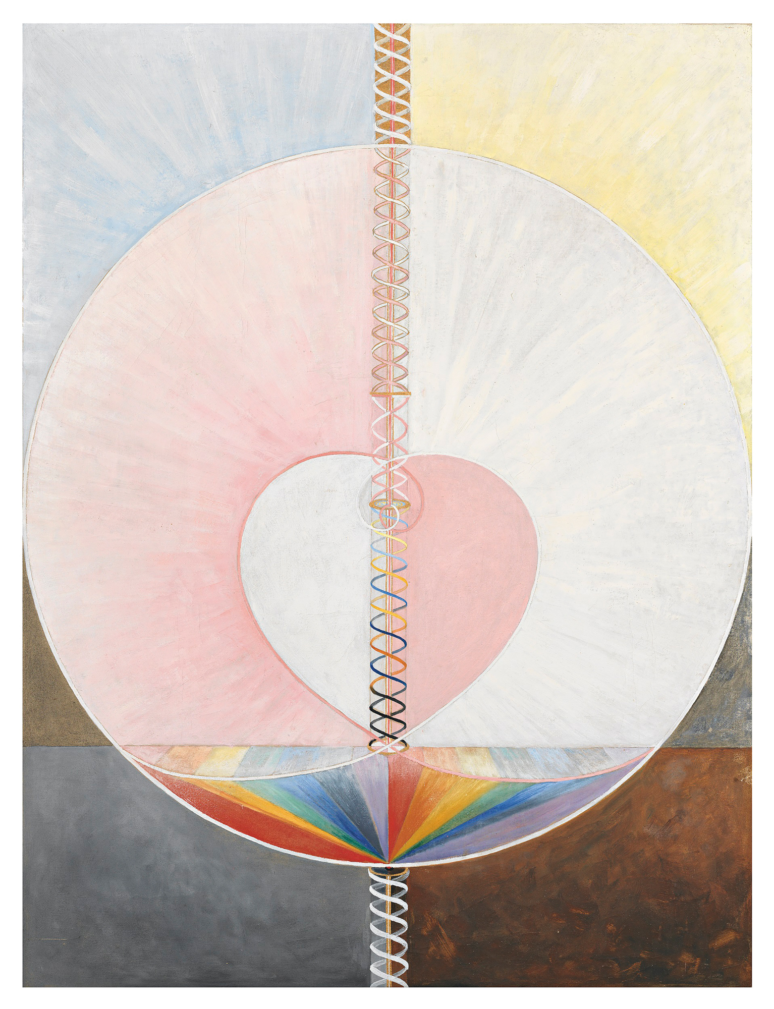 hilma af klint the invisible, the spiritual, the occult purple MAGAZINE
