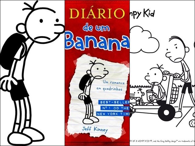 Com qual dos personagens de ''Diário de um Banana'' você se parece