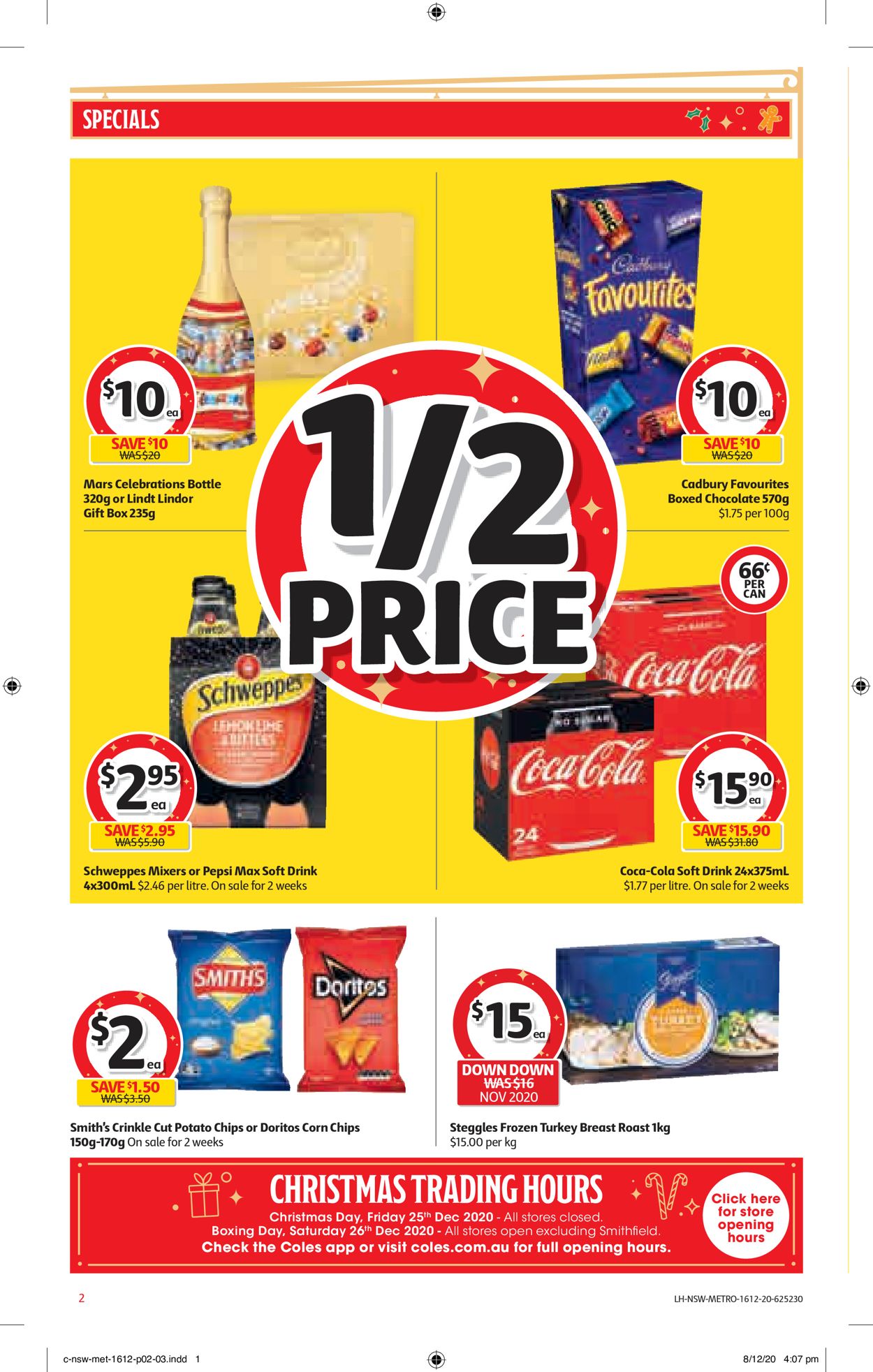 Coles Christmas 2020 Catalogue 16/12 24/12/2020 (Page 2) Rabato