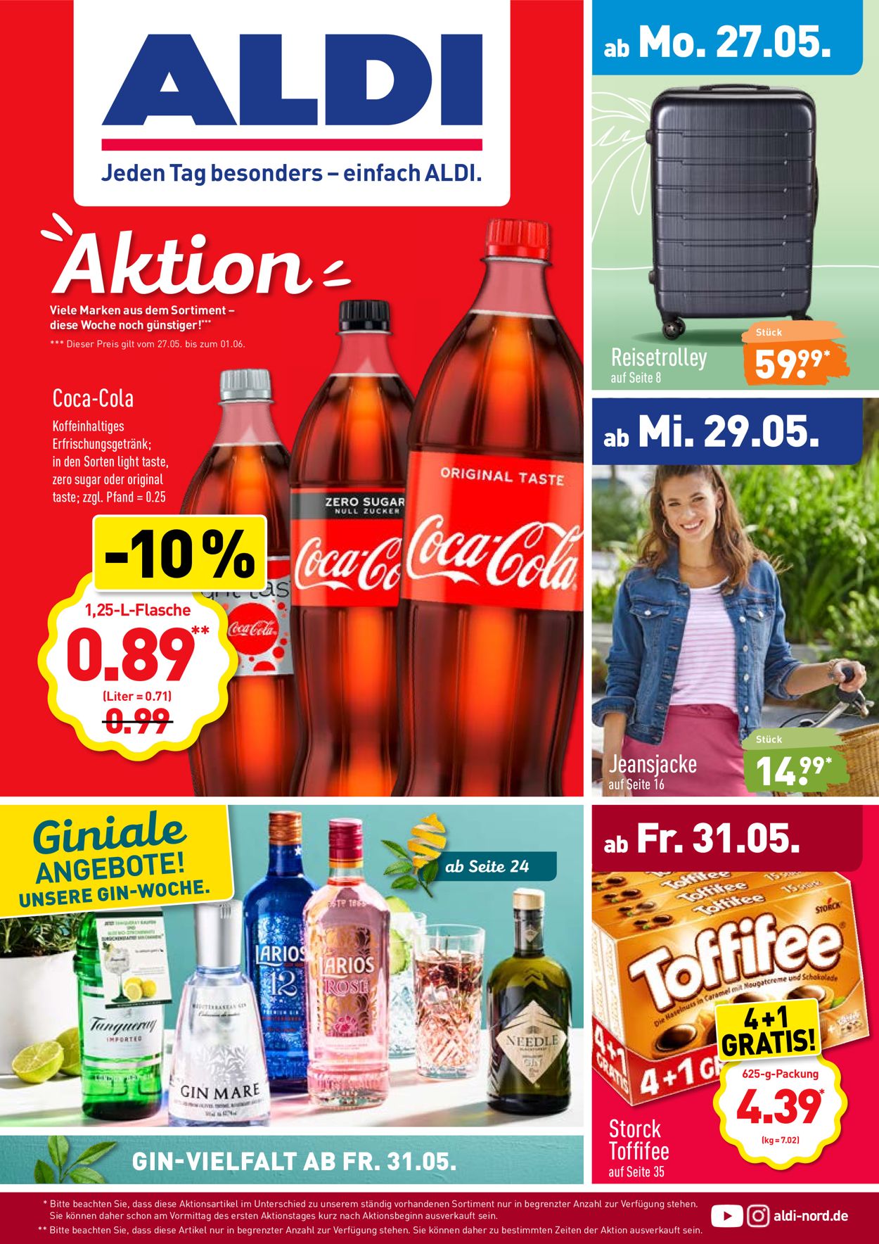 ALDI Nord Prospekt 27.05 01.06.2019 Rabato
