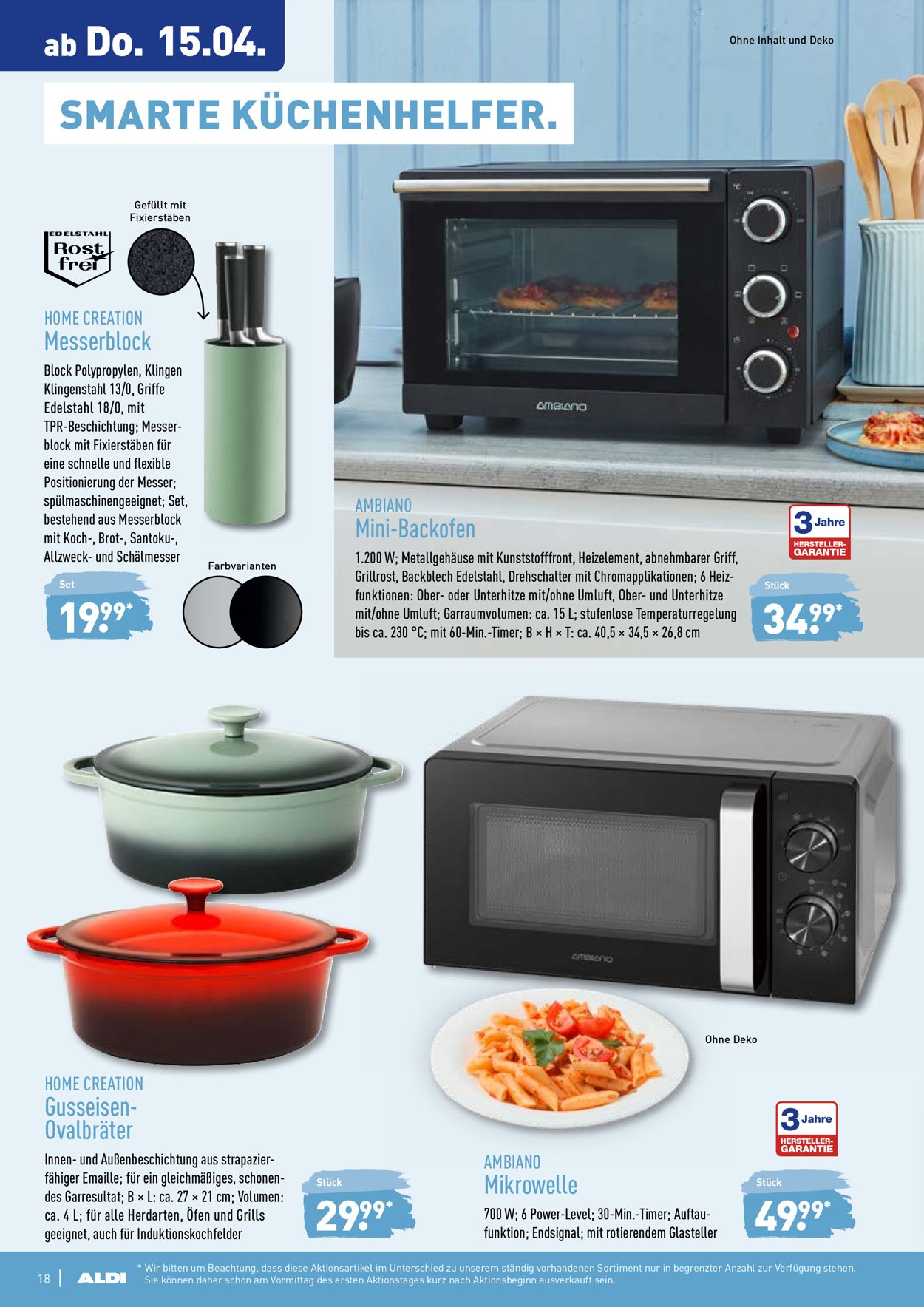 ALDI Nord Prospekt 12.04 17.04.2021 (Seite 18) Rabato