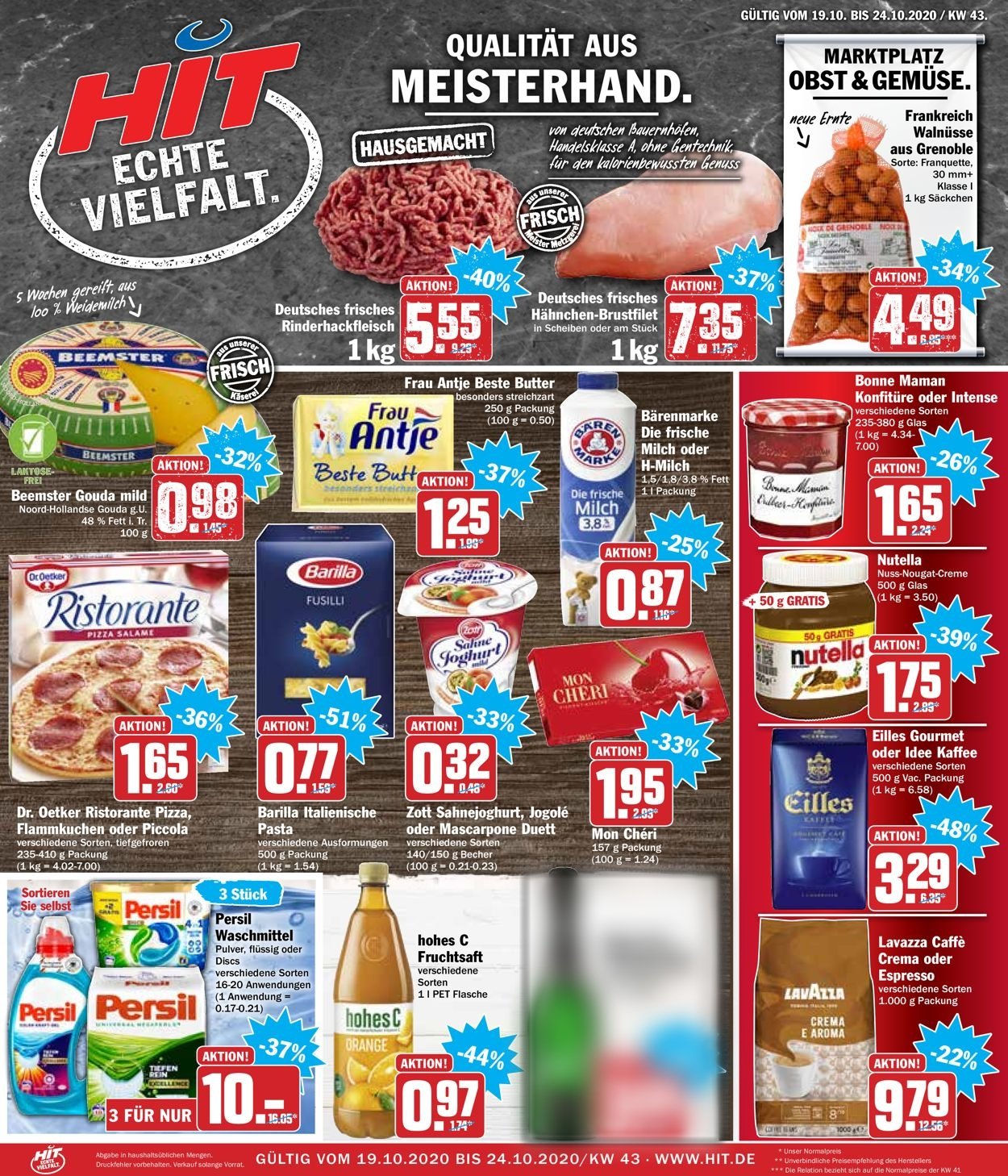 Hit Prospekt 19.10 24.10.2020 Rabato