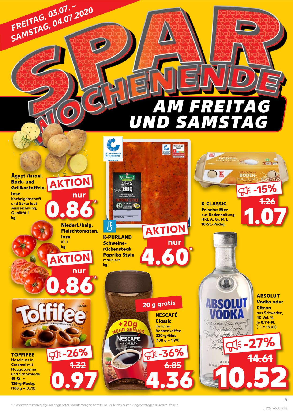 Kaufland Prospekt 02.07 08.07.2020 (Seite 5) Rabato