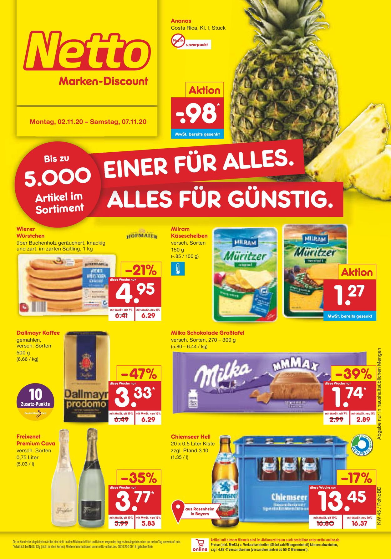 Netto Prospekt 02.11 07.11.2020 Rabato