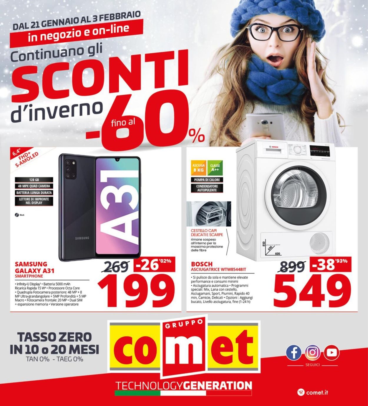Volantino Comet 21/01 03/02/2021 Rabato