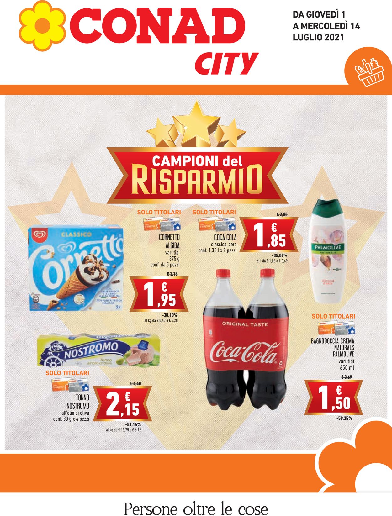 Volantino Conad 01/07 14/07/2021 Rabato