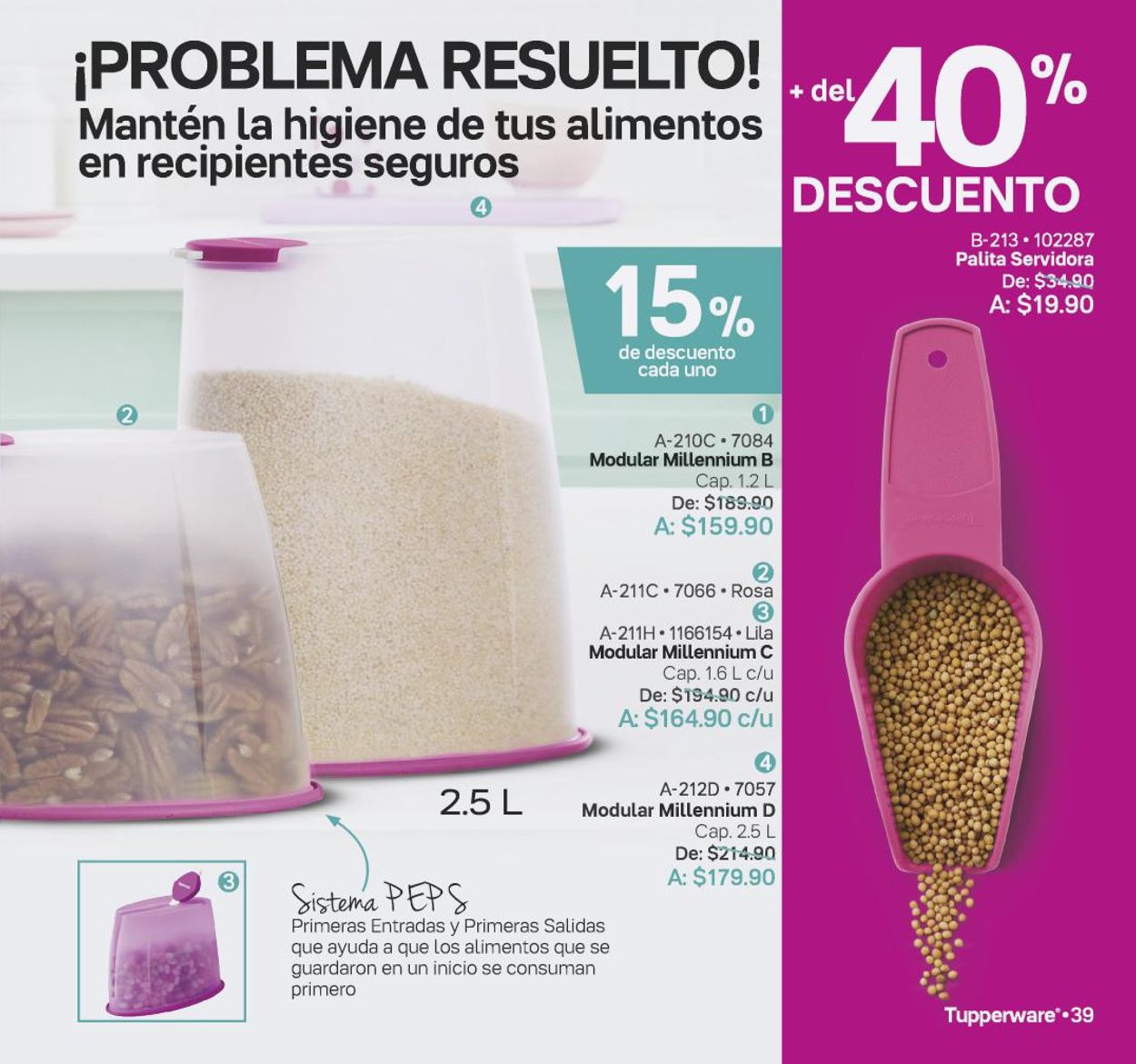 Tupperware Catálogo 15.06 05.07.2020 (Página 39) Rabato