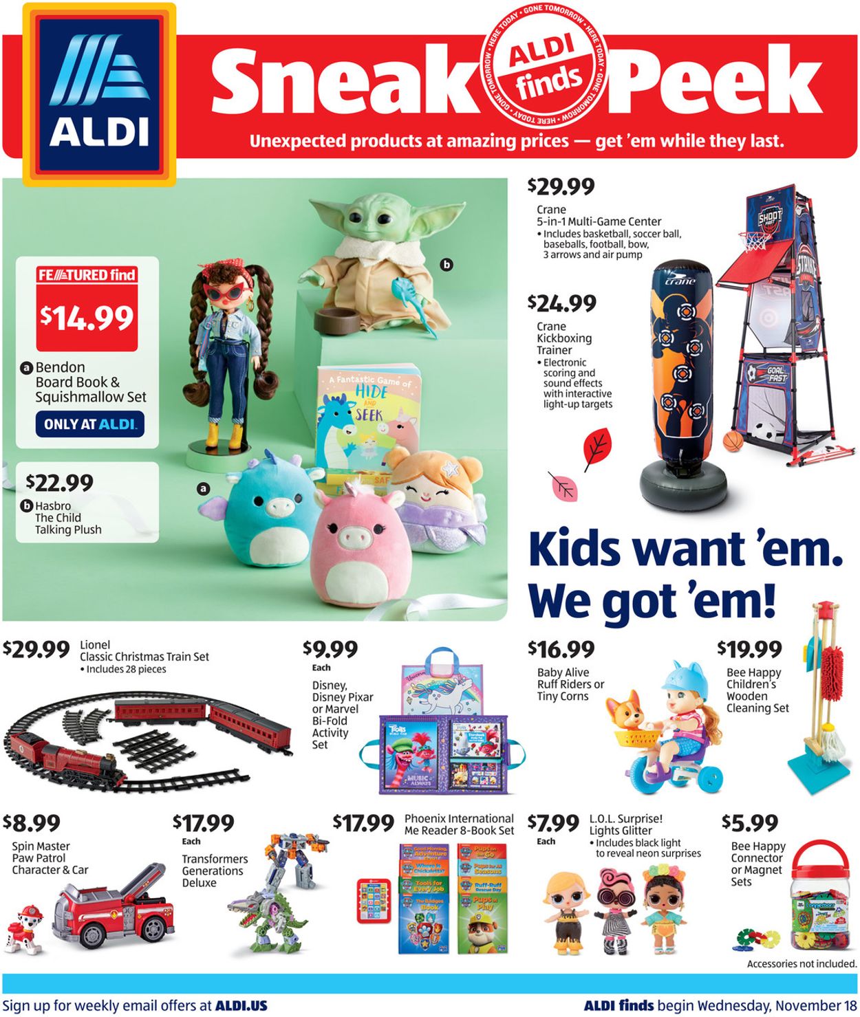 ALDI Holiday 2020 Ad Circular 11/18 11/24/2020 Rabato