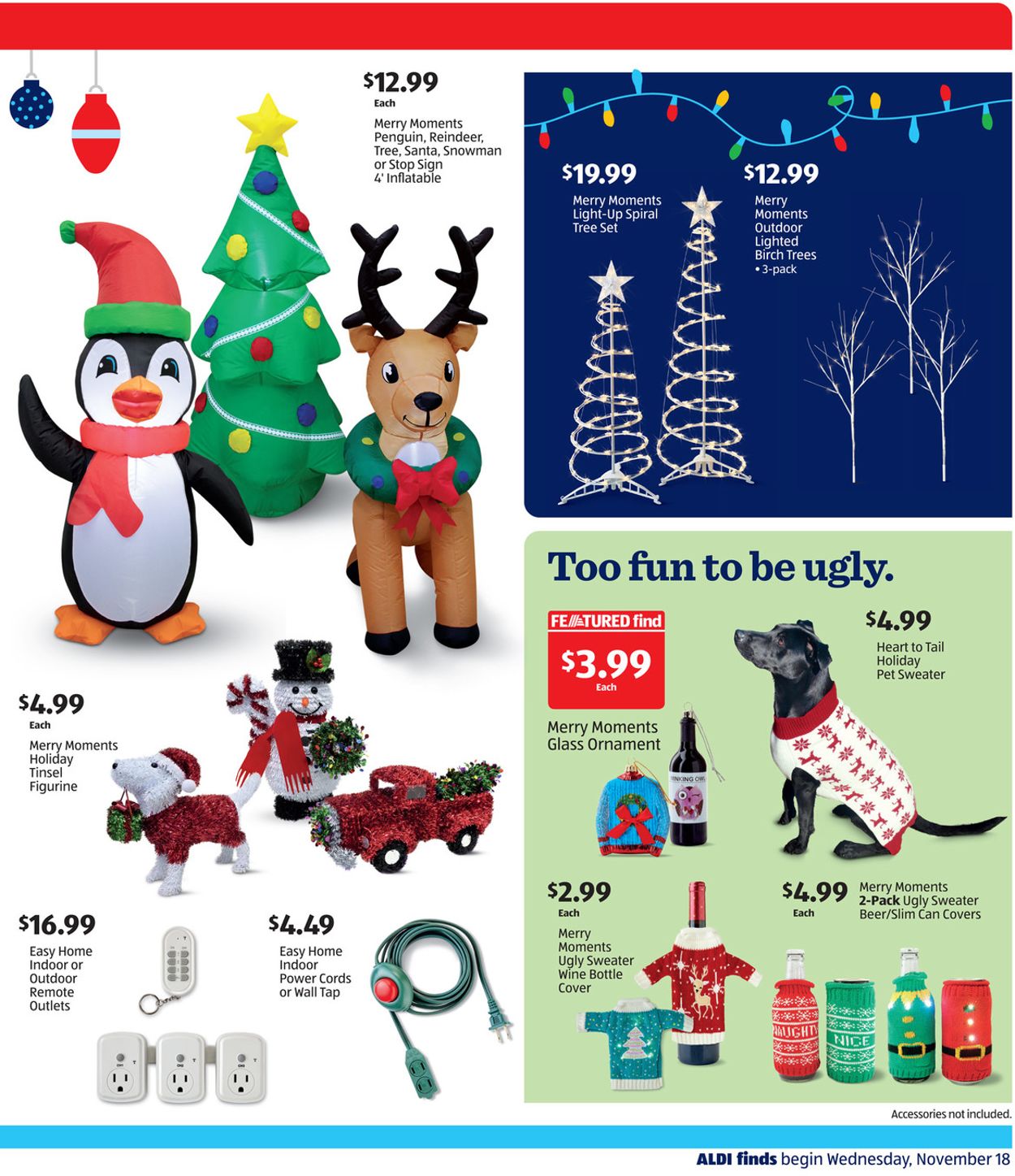 ALDI Holiday 2020 Ad Circular 11/18 11/24/2020 (Page 3) Rabato