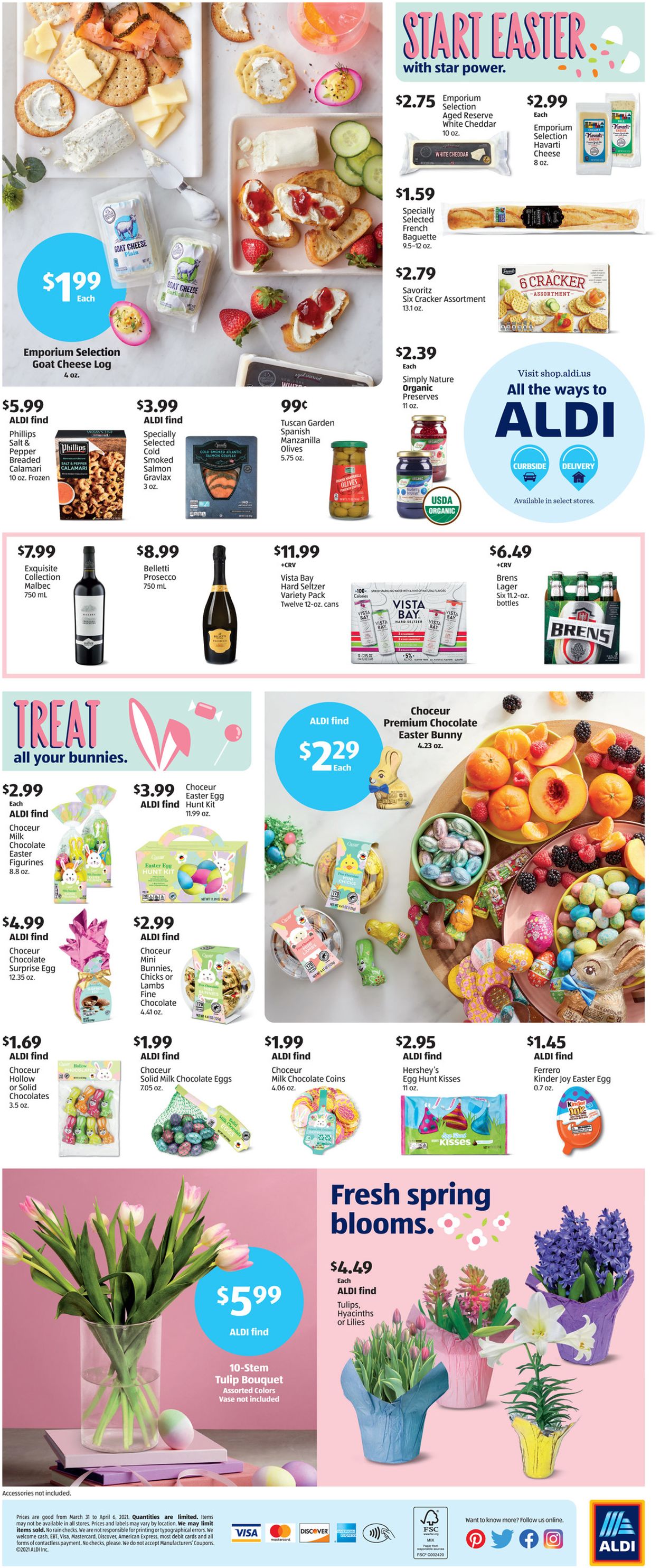 ALDI Easter 2021 Ad Circular 03/31 04/06/2021 (Page 4) Rabato