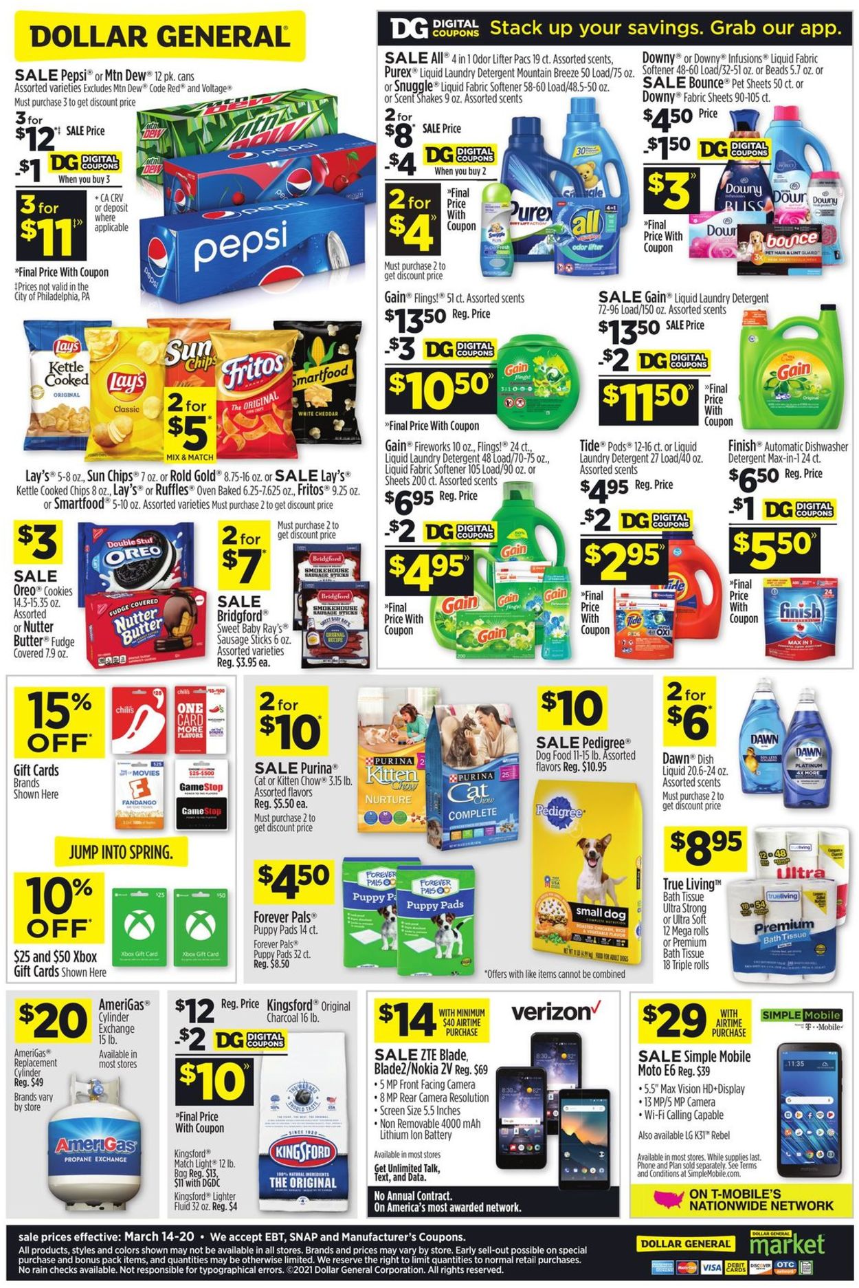 Dollar General Ad Circular 03/14 03/20/2021 (Page 4) Rabato